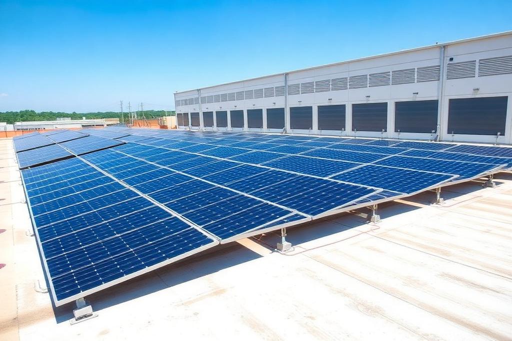 Commercial & Industrial solar installation