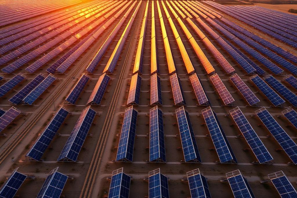 Utility solar installation